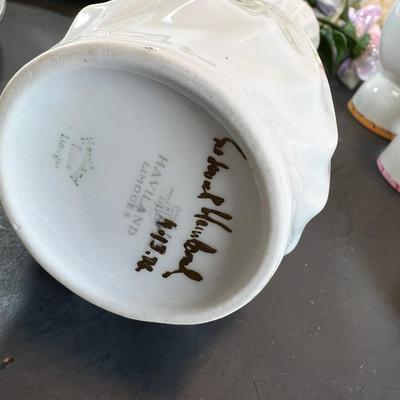 Hand Painted porcelain plates, cups Saucers