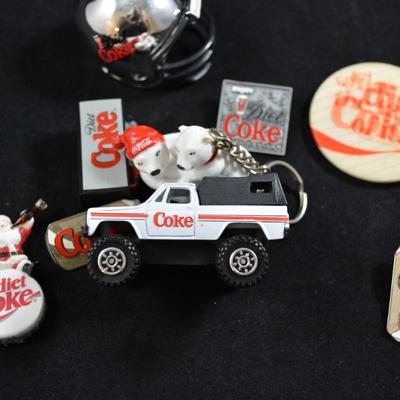 Lot of Diet Coke Christmas Goodies