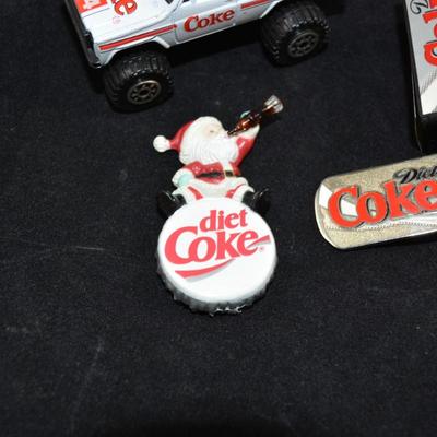 Lot of Diet Coke Christmas Goodies