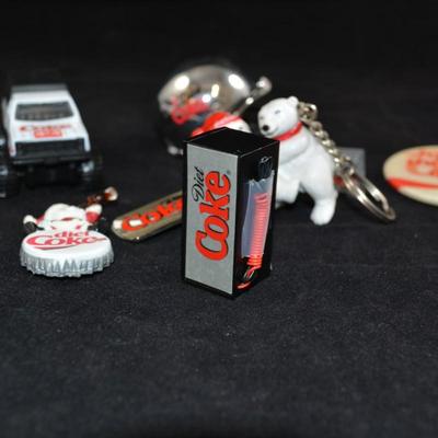 Lot of Diet Coke Christmas Goodies