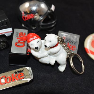 Lot of Diet Coke Christmas Goodies