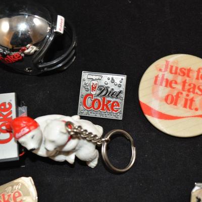 Lot of Diet Coke Christmas Goodies