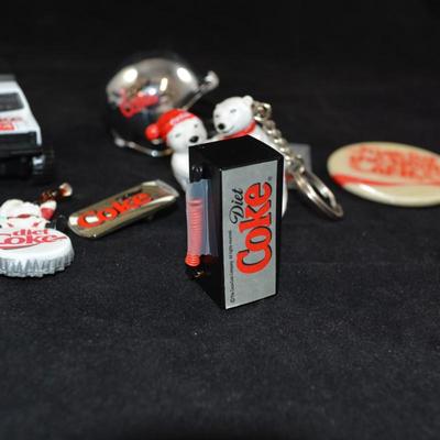Lot of Diet Coke Christmas Goodies