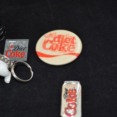 Lot of Diet Coke Christmas Goodies