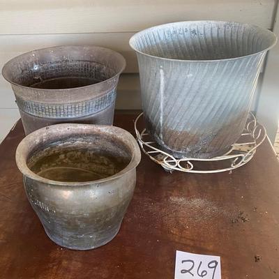 Metal Planters
