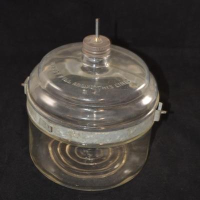 Antique 1930's 1 Gallon Kerosene Drip-Feed Jug 9.5"X7.5"