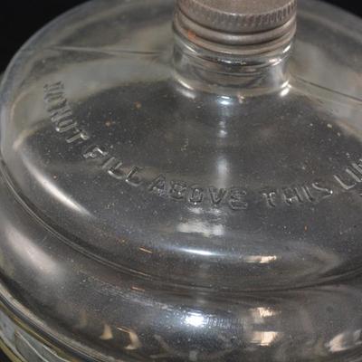 Antique 1930's 1 Gallon Kerosene Drip-Feed Jug 9.5"X7.5"