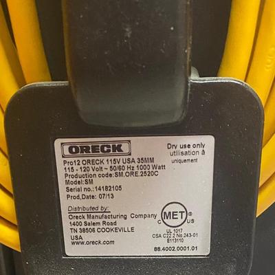 Oreck Vacuum
