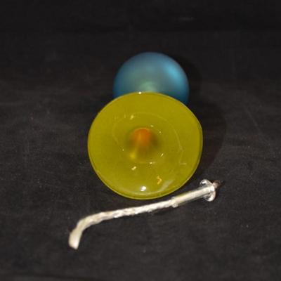 Delicate Matte Finish Oil Lamp 9"X3.5"