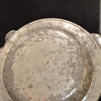 Antique 8 Piece Austen & Son Pewter Service, Munster Iron Co. Cork, England