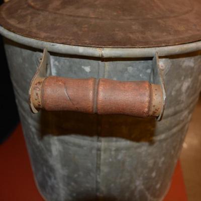 Large Antique/Vintage Galvanized Tub, Has Been Repaired 28"X18"X13"