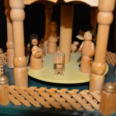 German 4 Tier Christmas Pyramid 22"X12"
