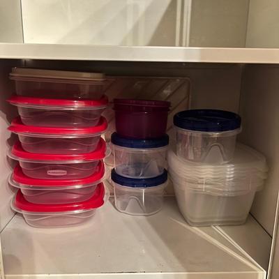 Plastic & Glass Storage Containers (DR-MG)