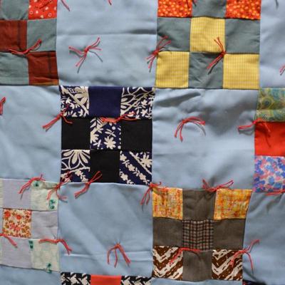 Hand-Tied Comforter, Singers Glen, Virginia 82â€x64â€