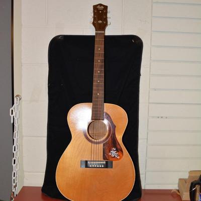 1960â€™s Stella Harmony Acoustic Guitar w/ Case, Hawaiian Sheet Music
