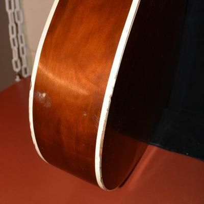 1960â€™s Stella Harmony Acoustic Guitar w/ Case, Hawaiian Sheet Music