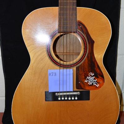 1960â€™s Stella Harmony Acoustic Guitar w/ Case, Hawaiian Sheet Music