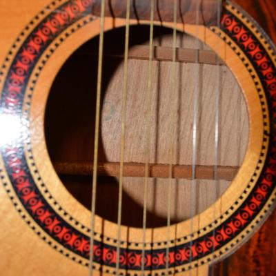 1960â€™s Stella Harmony Acoustic Guitar w/ Case, Hawaiian Sheet Music