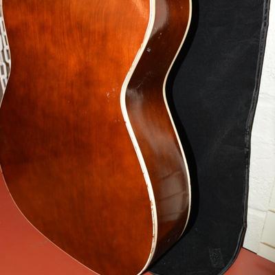 1960â€™s Stella Harmony Acoustic Guitar w/ Case, Hawaiian Sheet Music