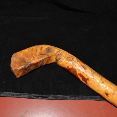Vintage Hand Carved Walking Stick 35â€