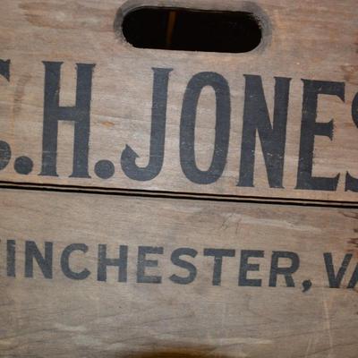Lot of 3 Antique/Vintage Fruit Crates 18â€x15â€x12â€