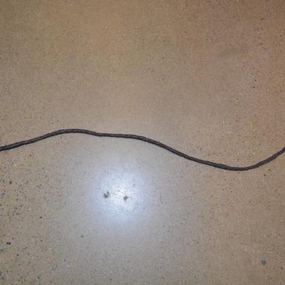 Vintage 7â€™ Leather Bull Whip