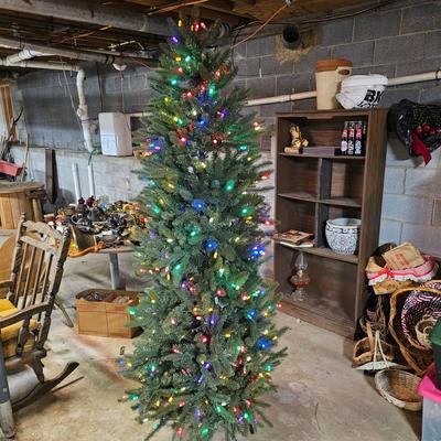 Multi-Color Led Slim Christmas Tree (BS2-JS)