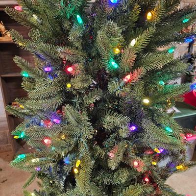 Multi-Color Led Slim Christmas Tree (BS2-JS)