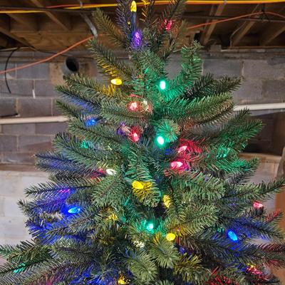 Multi-Color Led Slim Christmas Tree (BS2-JS)