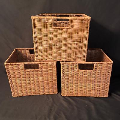 Woven Crates, Baskets & Cabinet (DR-MG)