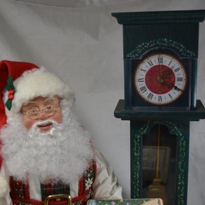 Vintage Storyteller Animated Santa Claus by Holiday Creations