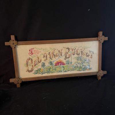 Wooden Framed Cross Stitching (DR-MG)