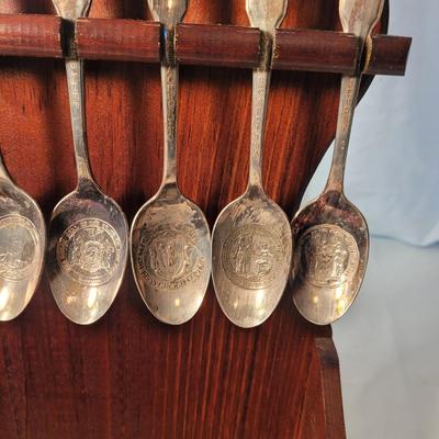Silver Plated Bicentennial State Spoon Collection (LR-CE)