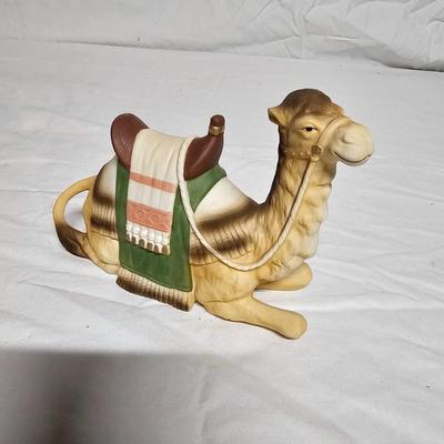 Homco Ceramic Nativity Set w/Base (BS2-JS)