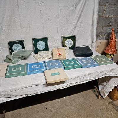 Gold Trimmed Avon + Bing & Grondahl Christmas Plates (BS2-JS)