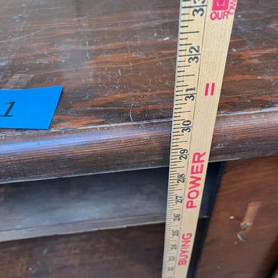 Wood Storage Cabinet