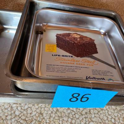 Steelco Baking trays
