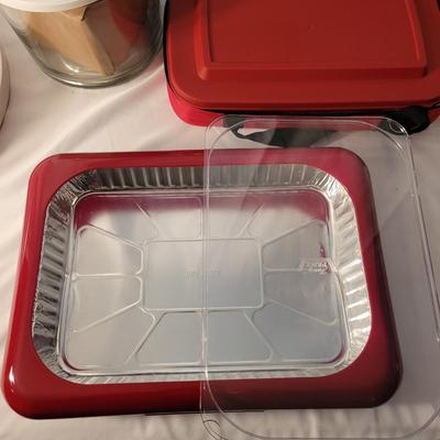 Pampered Chef Trifle Bowl, Covered Platter and More (DR-CE)