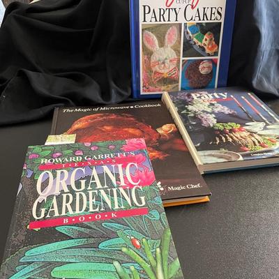 COOKING AND GARDENING BOOKS