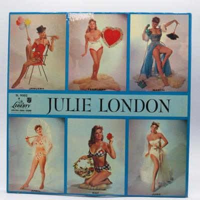 Vintage Julie London with Orchestra Calendar Girl Liberty Records Gatefold