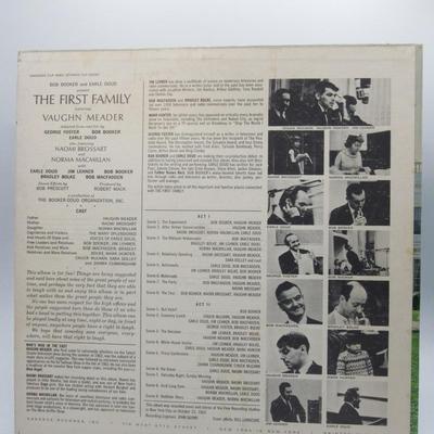 Vintage Comedy Record Bob Booker and Earle Doud Present The First Family