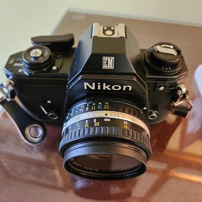 Vintage Nikon EM SLR 35mm Camera