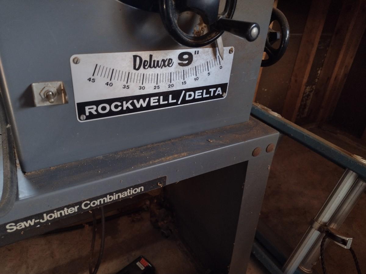 Rockwell Delta Table Saw and Jointer Combination Set
