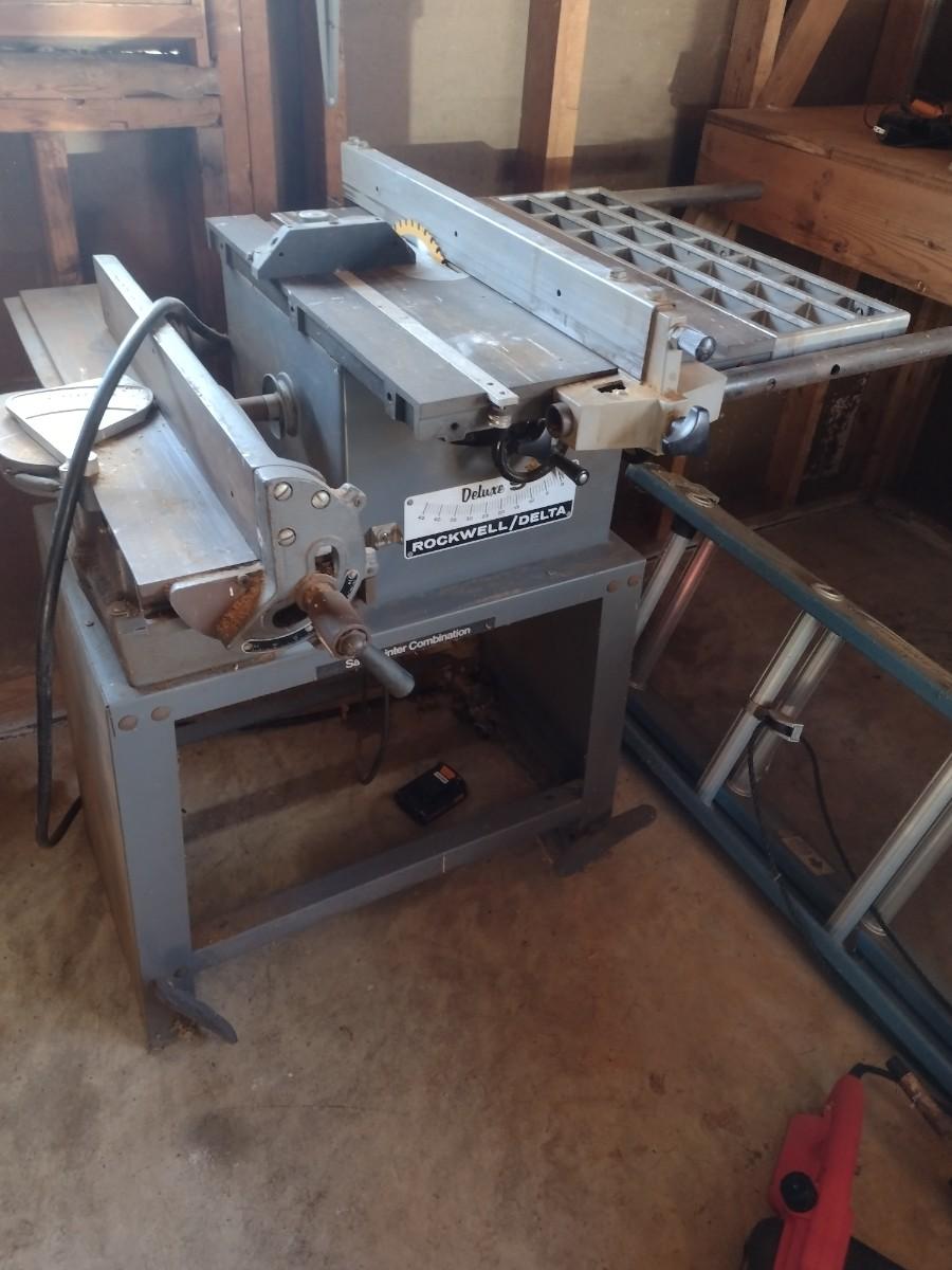 Rockwell Delta Table Saw and Jointer Combination Set