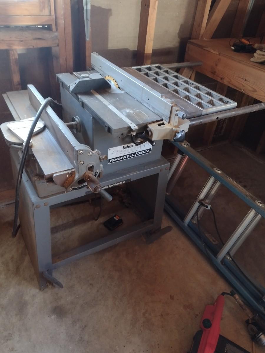 Rockwell Delta Table Saw and Jointer Combination Set