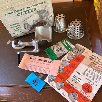 Steelco Food Chopper NIB