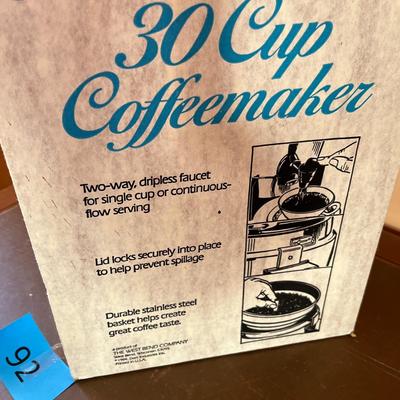 West Bend Coffee maker NIB