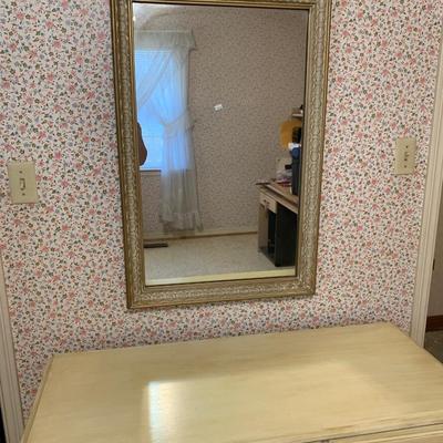 Desk & mirror