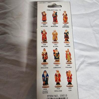 Porcelain Antique Santa Collectibles (BS2-JS)