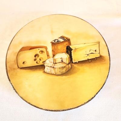Lot #113 Retired Williams-Sonoma Cheese Platter - Made in Italy